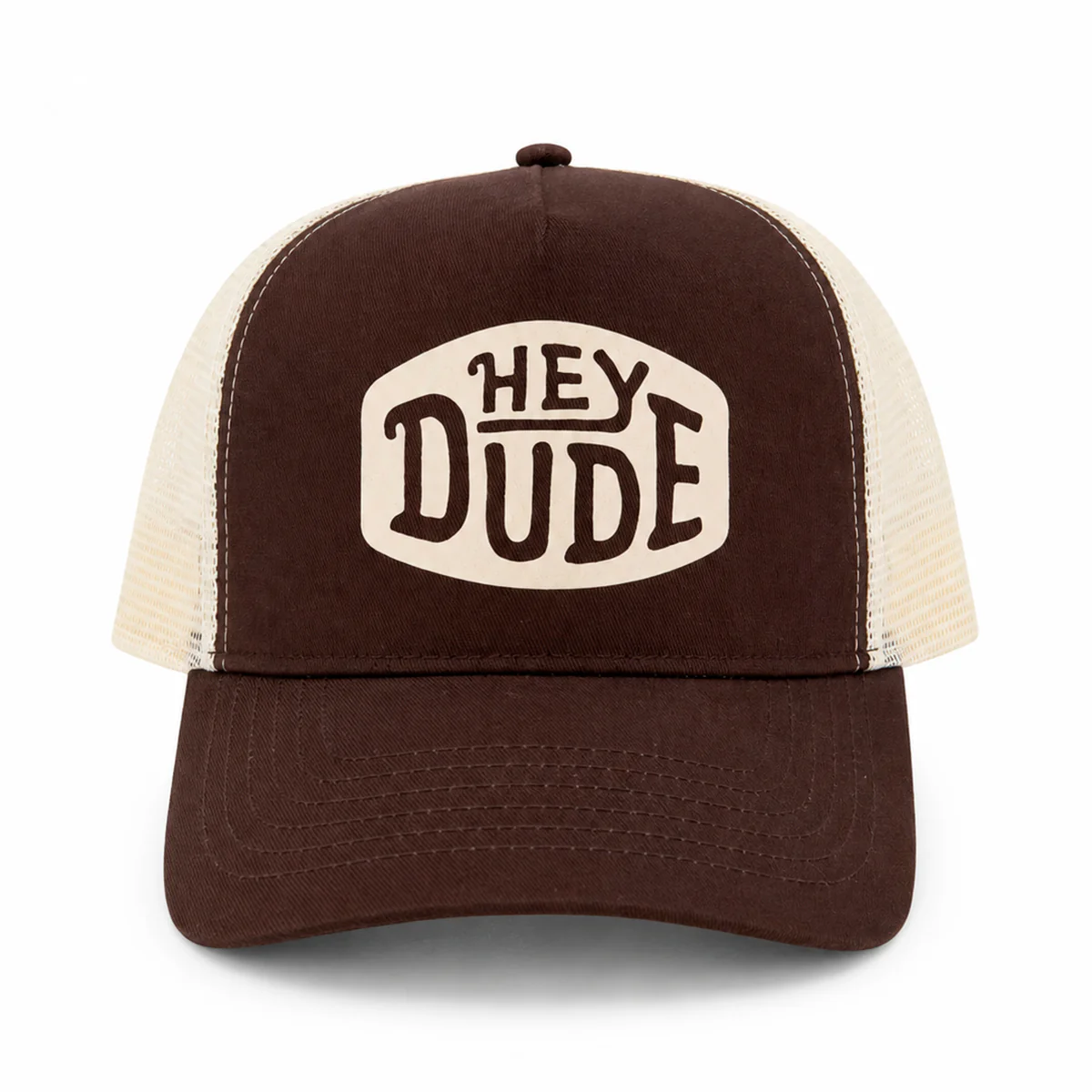 Gorra Trucker HEYDUDE Marrón - Image 2