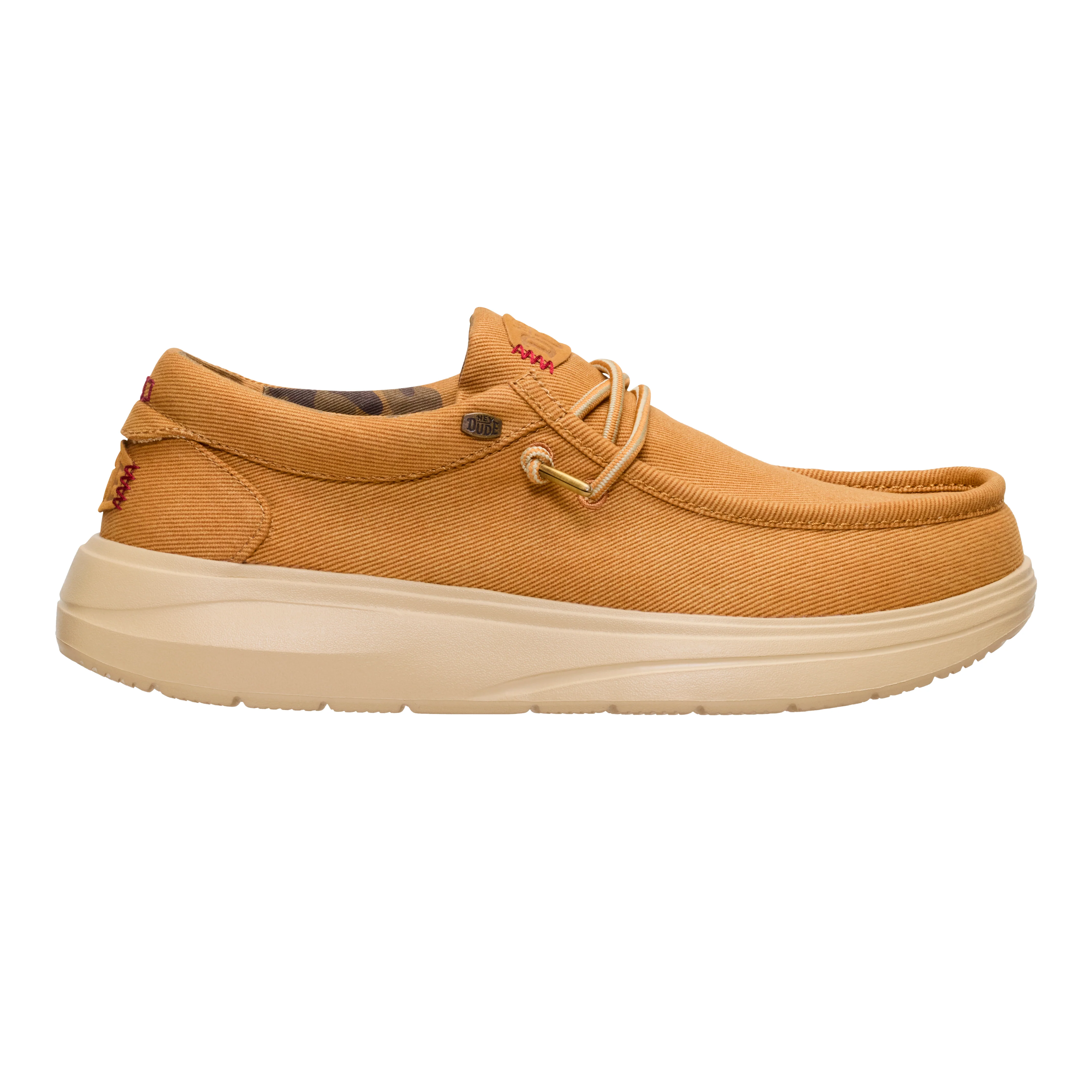 WALLY COMF WORN TWILL BONE BROWN/OLIVE GREY - Image 2