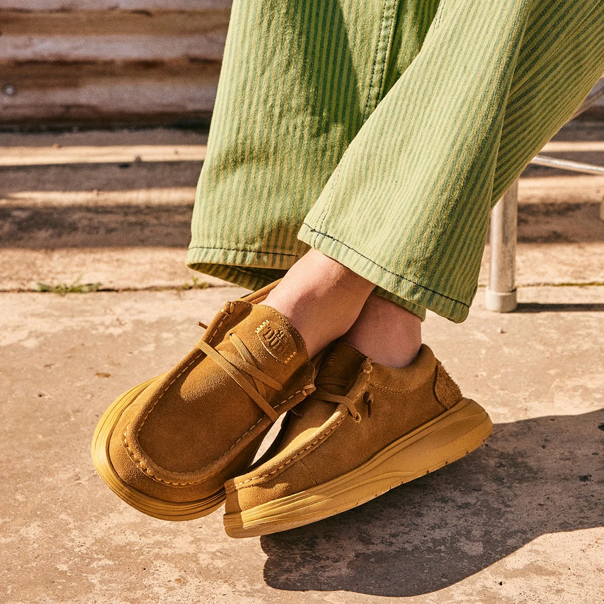 WENDY COMF SUEDE GOLDEN YELLOW - Image 2